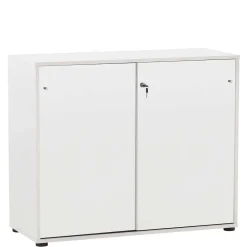 Wohnen Weißer Aktenschrank mit sieben Fächern - Empire