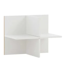 Wohnen Weißer Aktenschrank mit sieben Fächern - Empire