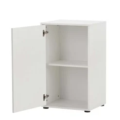 Wohnen Büroschränke*Weißer Aktenschrank 1-türig - Empire I