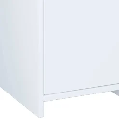 Wohnen Badschränke*Weißer Badezimmer Hochschrank 2-türig - Gransov