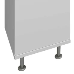 Wohnen Badschränke*Weißer Badezimmer Hochschrank 30x185x31 cm - Huanga