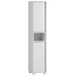 Wohnen Badschränke*Weißer Badezimmerschrank 165 cm hoch - Seriacus