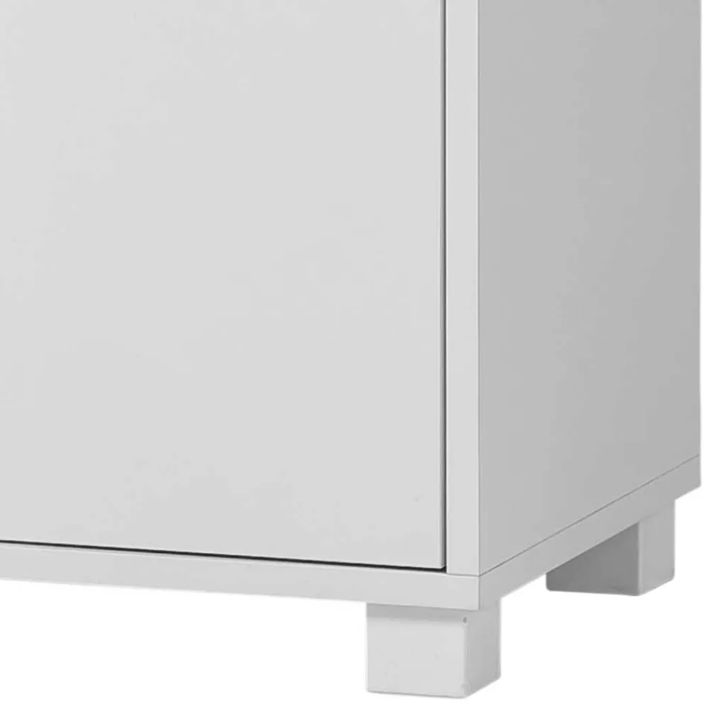 Wohnen Badschränke*Weißer Badezimmerschrank 165 cm hoch - Seriacus