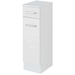 Wohnen Weißer Badschrank mit Sockel Fuß - Skiranov I