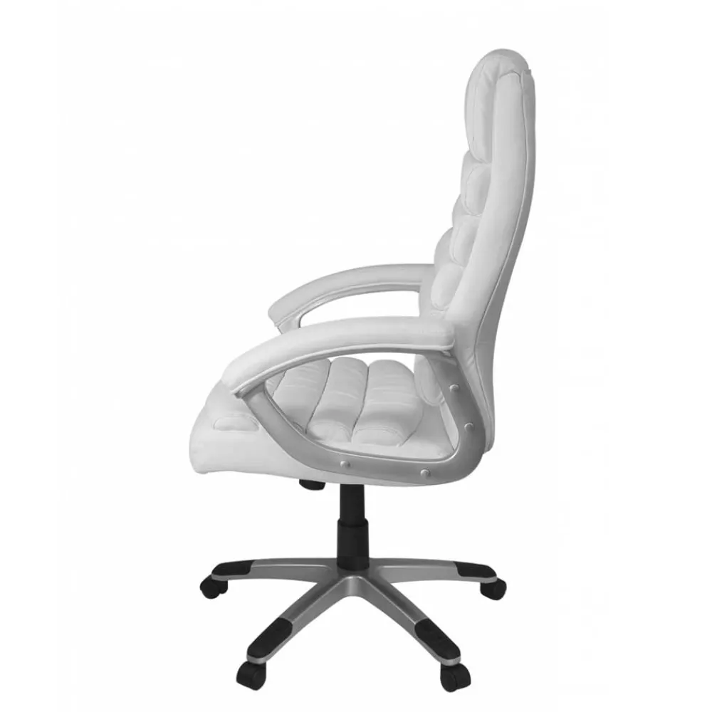 Wohnen Bürostühle*Weißer Bürosstuhl in modernem Design - Vandato