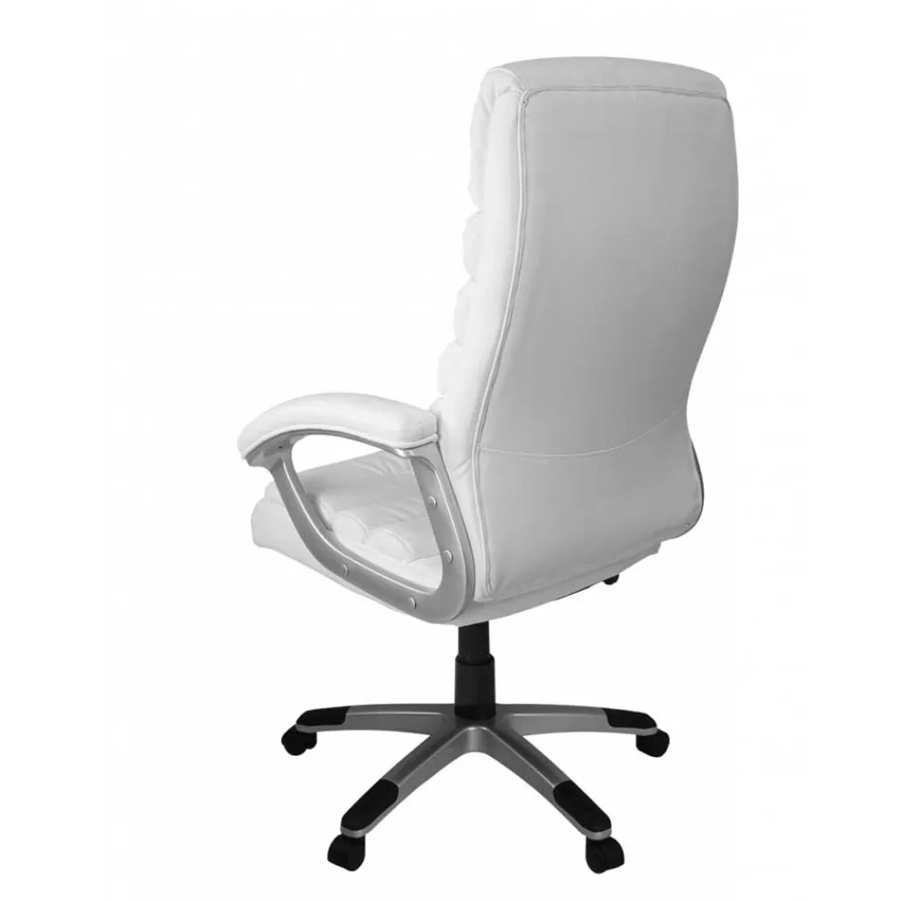 Wohnen Bürostühle*Weißer Bürosstuhl in modernem Design - Vandato