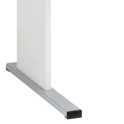 Wohnen Bürotische*Weißer Bürotisch mit Knieraumblende - Radiassu