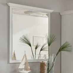 Wohnen Weißer Flurspiegel im Landhausstil - Chelles