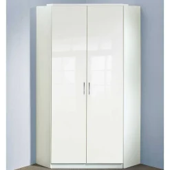 Wohnen Weißer Kleiderschrank für die Ecke - Venture