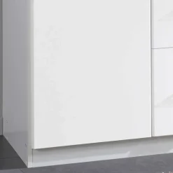 Wohnen Weißer Kleiderschrank mit Spiegel - 179x199x58 cm - Venture