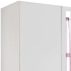 Wohnen Jugendzimmerschränke*Weißer Kleiderschrank mit zwei Schubladen & drei Türen - Catrizia