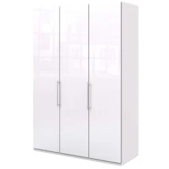 Wohnen Weißer Kleiderschrank mit 150 cm Breite - Dolienca