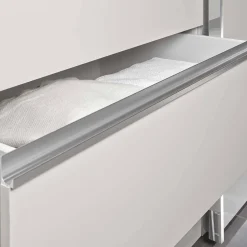 Wohnen Kleiderschränke*Weißer Kleiderschrank mit Schwebetüren - Brasatura