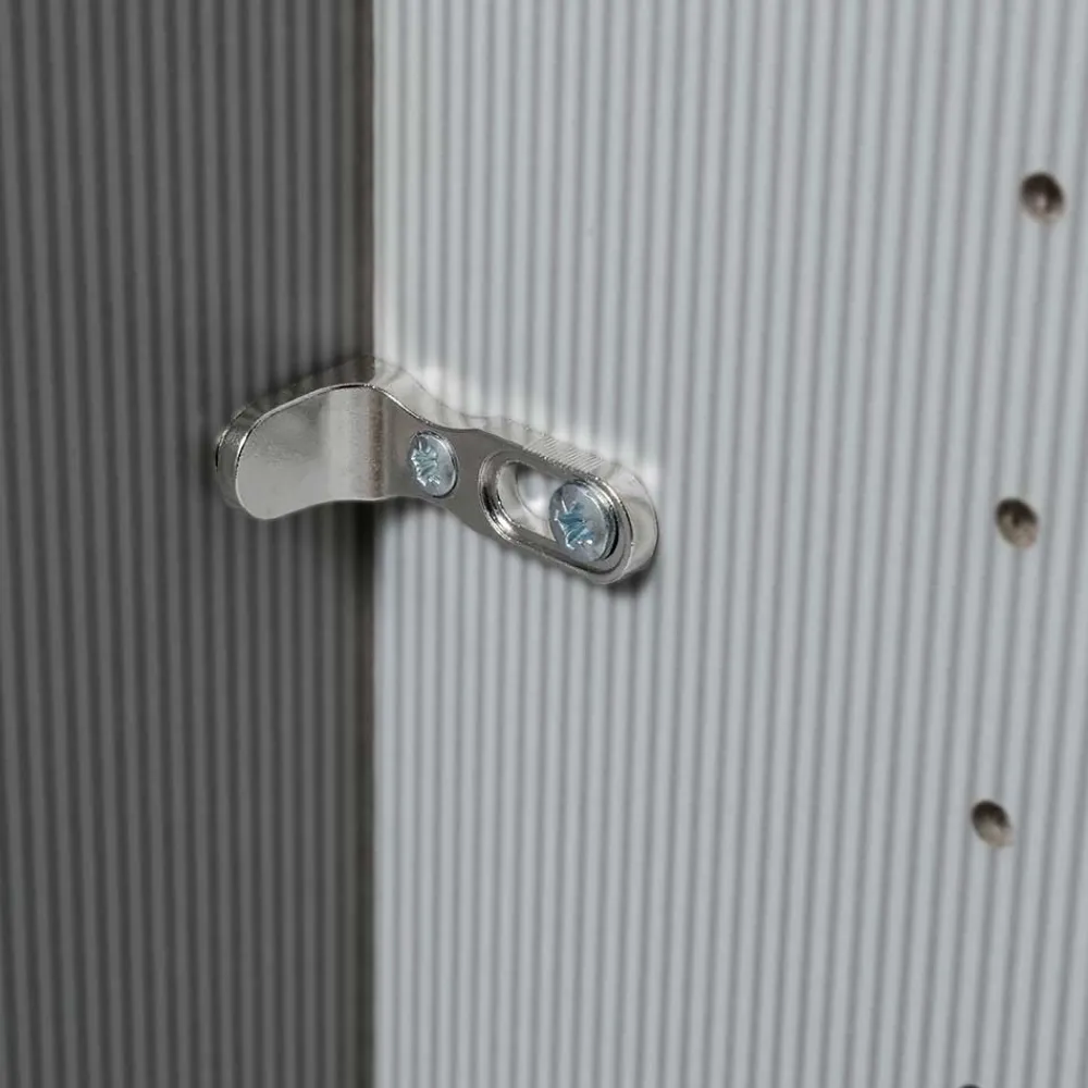 Wohnen Jugendzimmerschränke*Weißer Kombi-Kleiderschrank mit Glasfront - Rocca