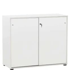 Wohnen Büroschränke*Weißer Office Aktenschrank 168 cm hoch - Empire