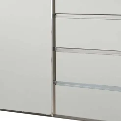 Wohnen Schränke|Kleiderschränke*Weißer Schiebetürenschrank 3-türig - Fachet