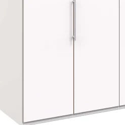 Wohnen Jugendzimmerschränke*Weißer Schlafzimmer Kleiderschrank mit Falttüren - Donpiave