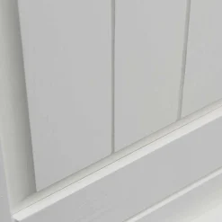 Wohnen Massivholzmöbel|Glasmöbel*Weißer Schlafzimmerschrank im Landhausstil - Indico