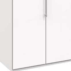 Wohnen Weißer Schrank mit zwei Falttüren & Tür - Donpiave