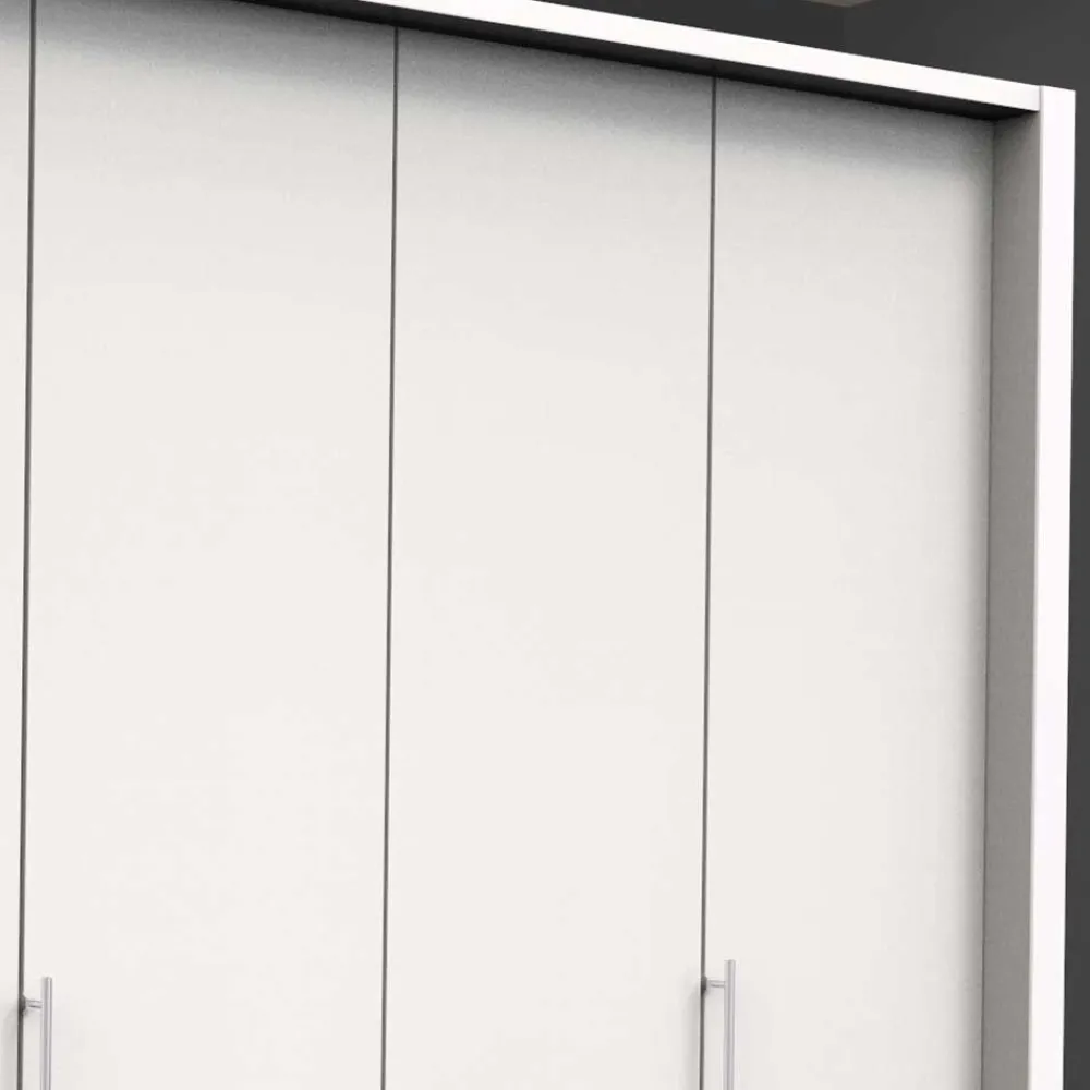 Wohnen Weißer Schrank mit zwei Falttüren & Tür - Donpiave