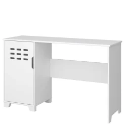 Wohnen Weißer Schreibtisch im Skandi Design - Naidlas