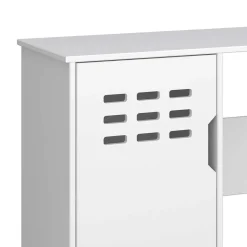 Wohnen Weißer Schreibtisch im Skandi Design - Naidlas