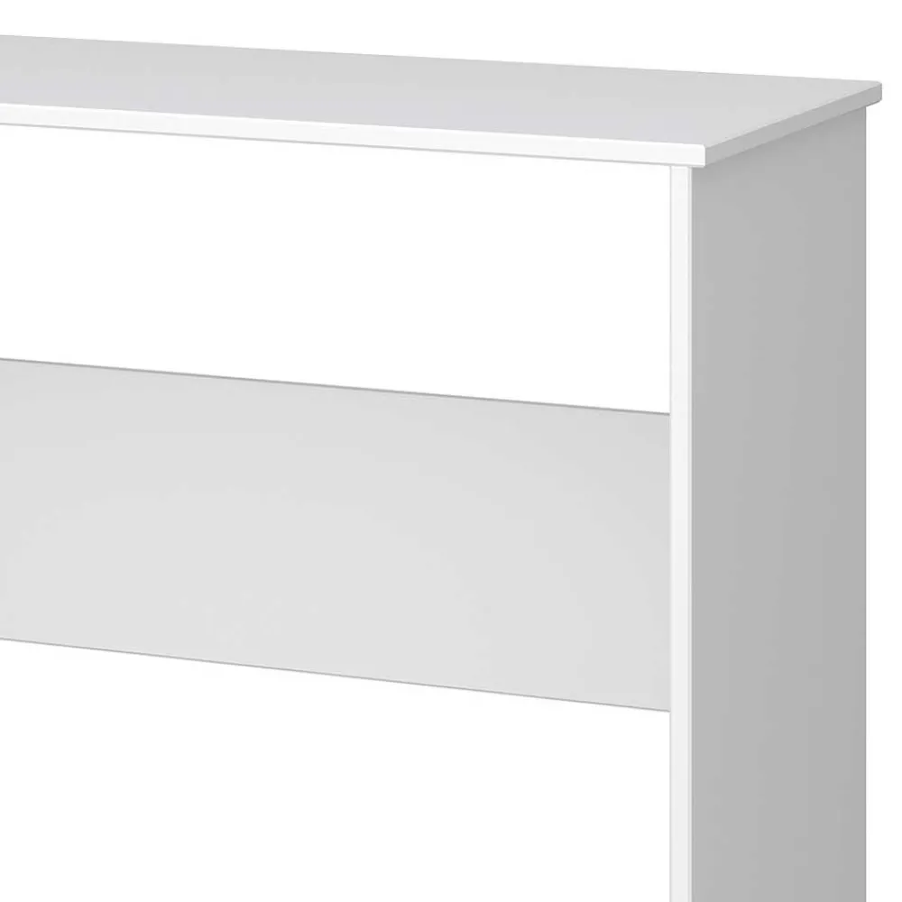 Wohnen Weißer Schreibtisch im Skandi Design - Naidlas