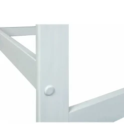 Wohnen Weißer Schreibtisch mit Aufsatz & Truhe - Stanford