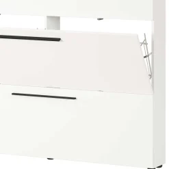 Wohnen Schuhschränke*Weißer Schuhschrank 140 cm breit - Liss