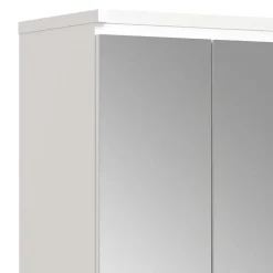 Wohnen Weißer Schuhschrank mit vier Spiegeltüren - Dany