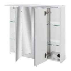 Wohnen Bad-Spiegelschränke*Weißer Spiegelschrank für das Bad - Yuliva