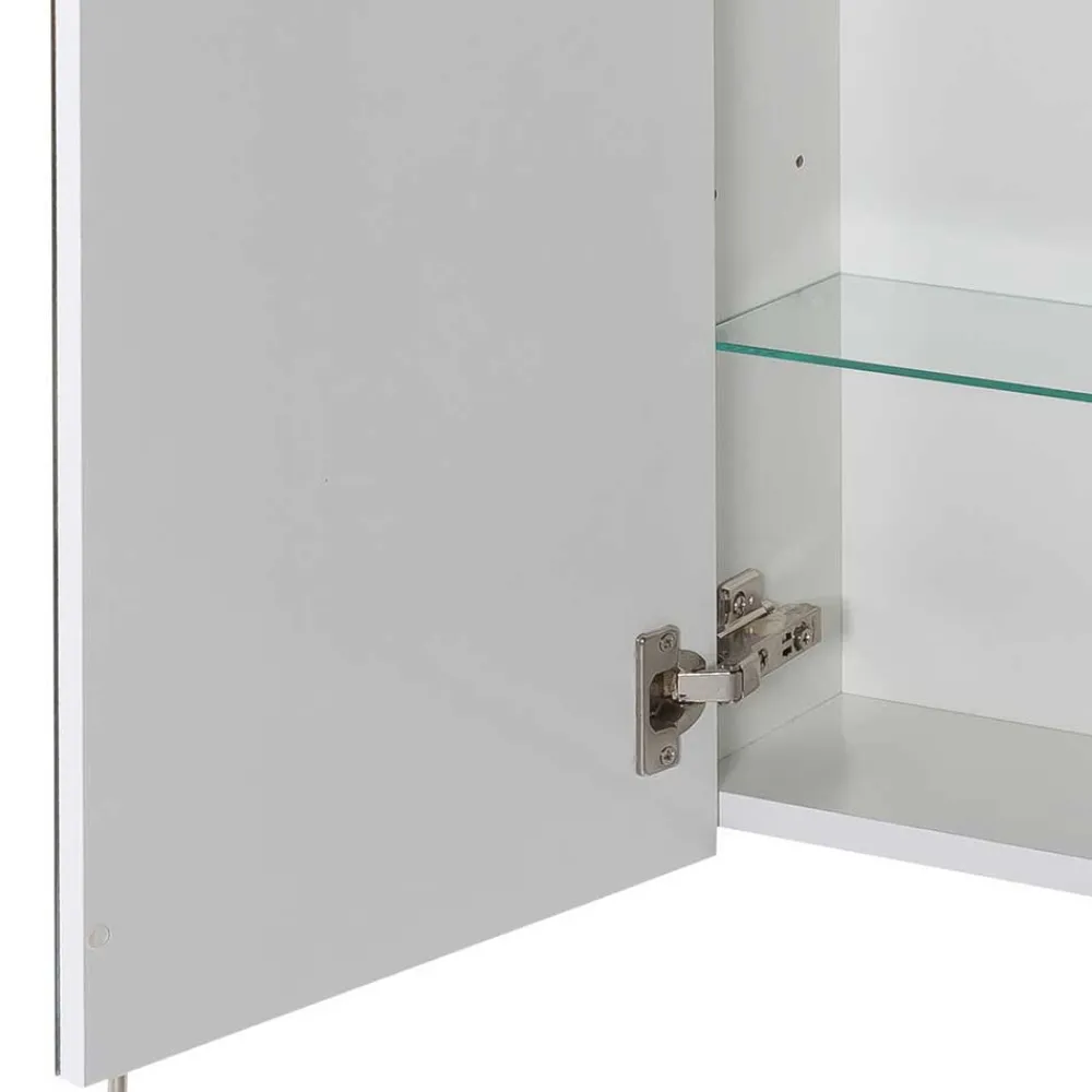 Wohnen Bad-Spiegelschränke*Weißer Spiegelschrank für das Bad - Yuliva