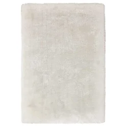 Wohnen Weißer Teppich mit 8 cm Hochflor - Daroncas