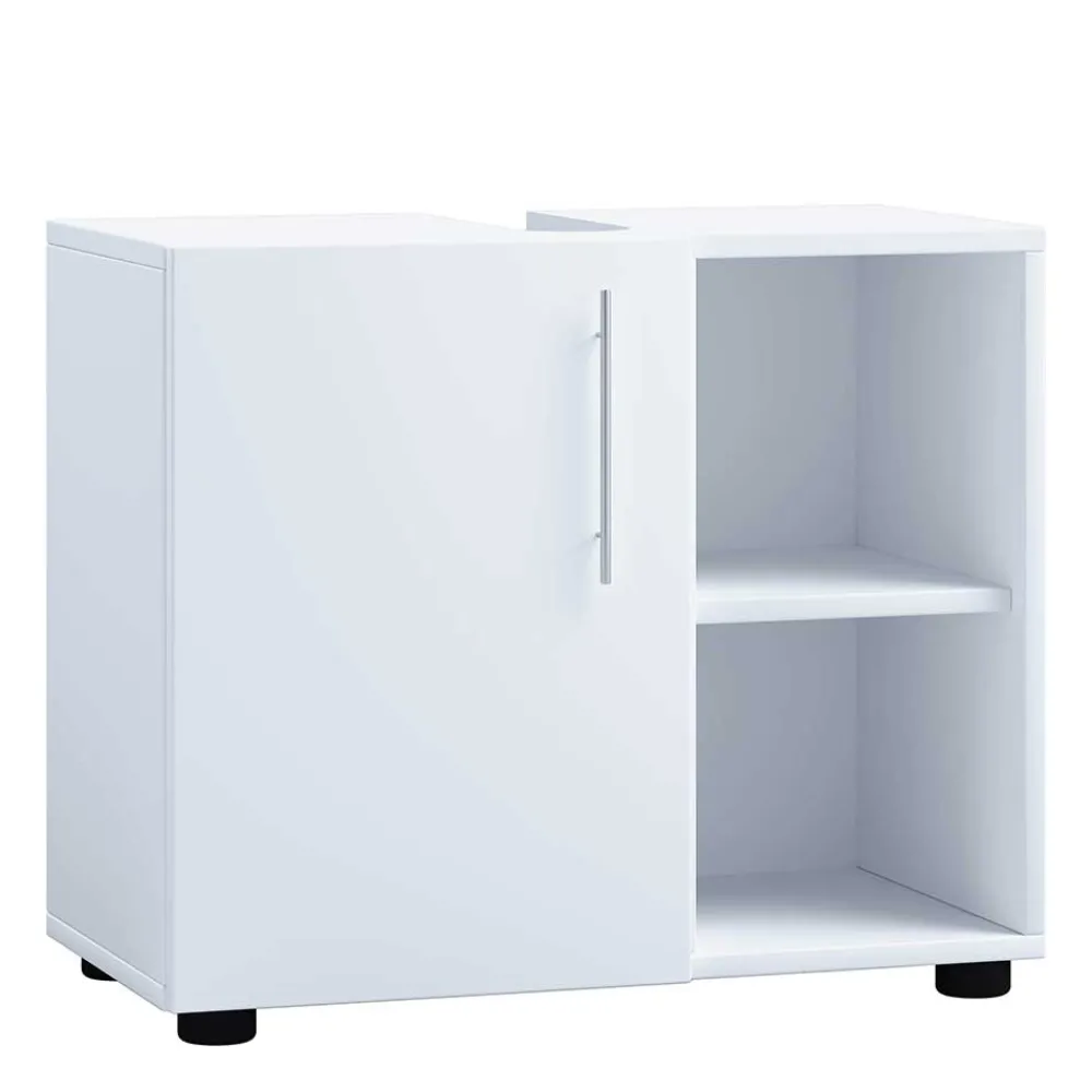 Wohnen Badschränke|Waschtisch*Weißer Unterschrank fürs Waschbecken 60x51x30 cm - Sua