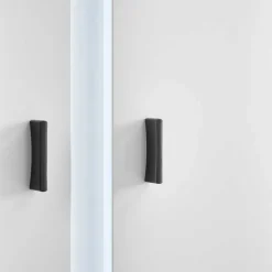 Wohnen Weißer Vitrinenschrank mit LED Beleuchtung - Tirol