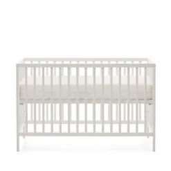 Wohnen Weißes Babybett mit Rundum-Gitter - Tijong