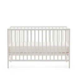 Wohnen Weißes Babybett mit Rundum-Gitter - Tijong