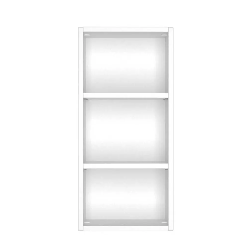 Wohnen Badregale*Weißes Bad Wandregal mit 3 Fächern - Enwicos