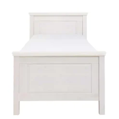 Wohnen Skandinavische Möbel*Weißes Bett als Einzelbett oder Doppelbett - Satumare