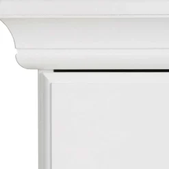 Wohnen Massivholzmöbel|Schränke*Weißes Buffet Schrank aus Kiefer massiv - Akbelev