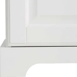 Wohnen Massivholzmöbel|Schränke*Weißes Buffet Schrank aus Kiefer massiv - Akbelev