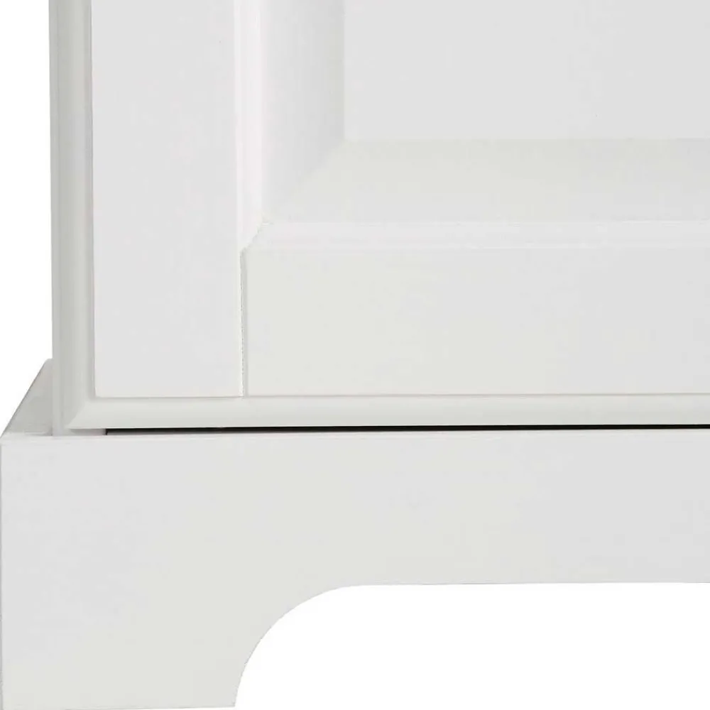 Wohnen Massivholzmöbel|Schränke*Weißes Buffet Schrank aus Kiefer massiv - Akbelev