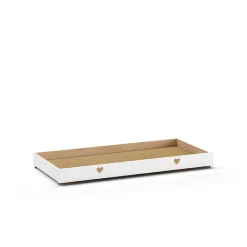 Wohnen Kinderbetten*Weißes Hausbett dreiseitig geschlossen - Grandory