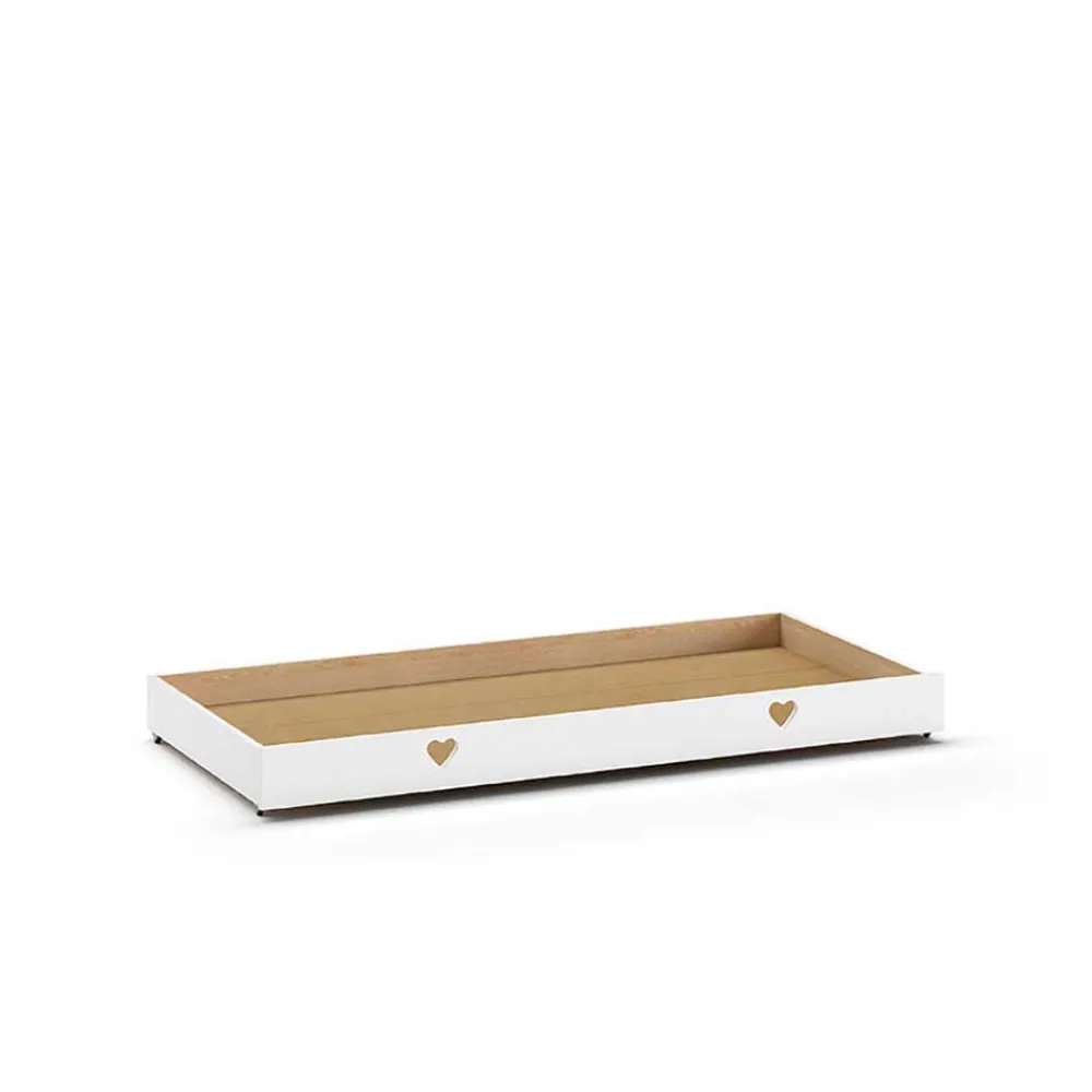 Wohnen Kinderbetten*Weißes Hausbett dreiseitig geschlossen - Grandory