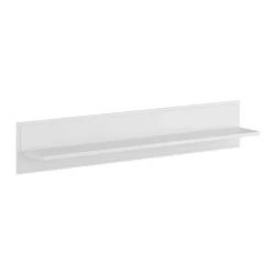 Wohnen Esszimmerregale|Regale*Weißes Hängeboard aus Massivholz - Presto