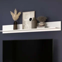 Wohnen Esszimmerregale|Regale*Weißes Hängeboard in 170 cm Breite - Gomata