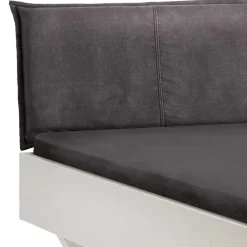 Wohnen Weißes Kiefernholz-Bett mit Holzkufen - Ondeon