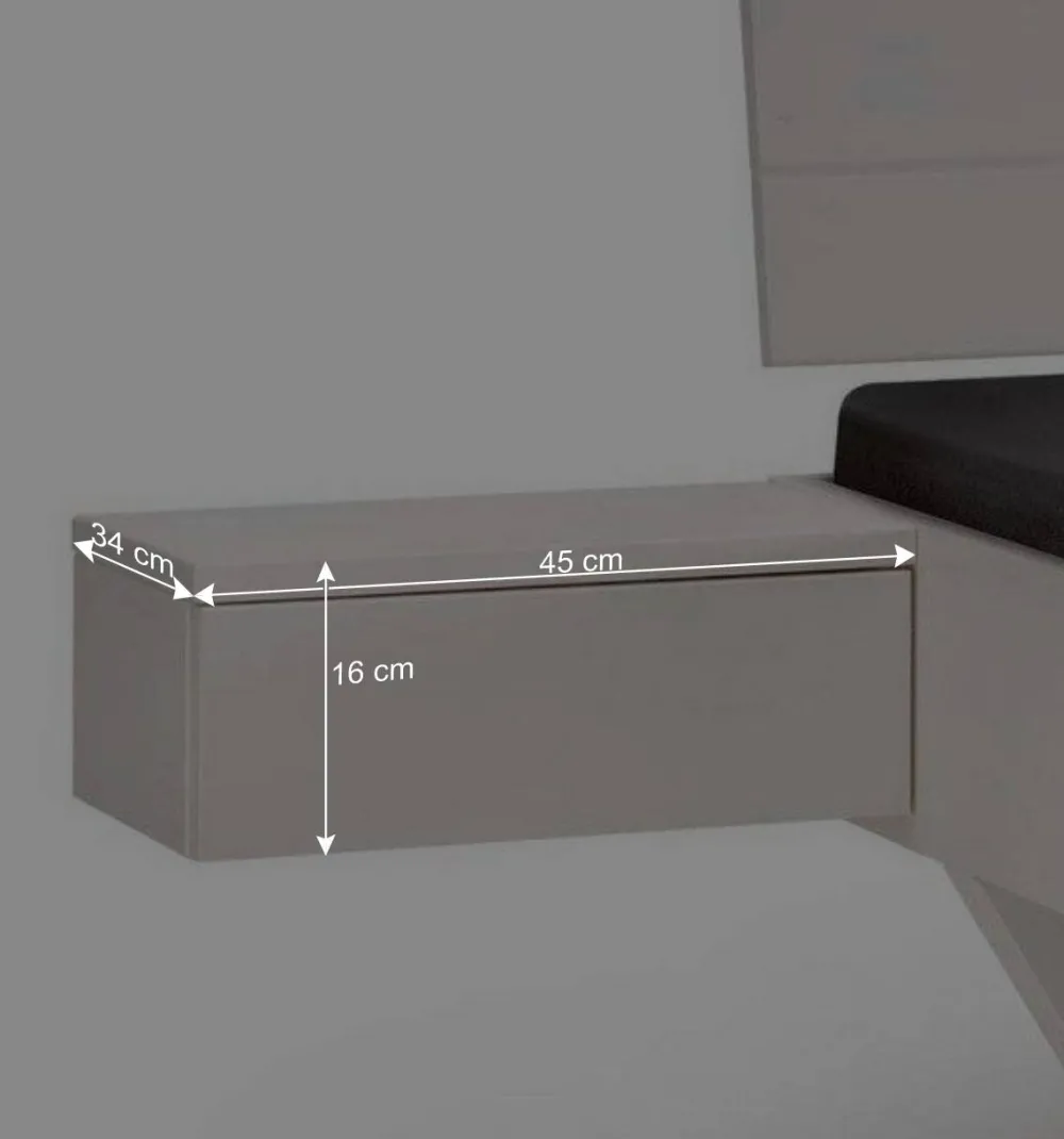 Wohnen Weißes Kiefernholz-Bett mit Holzkufen - Ondeon