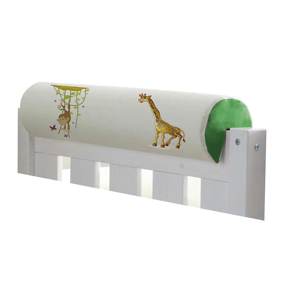 Wohnen Kindermöbel|Kinderbetten*Weißes Kinder Etagenbett mit Rutsche - Phelica