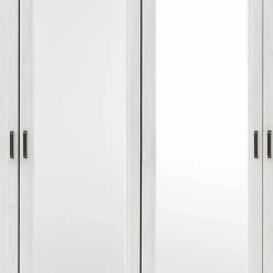 Wohnen Schlafzimmer Komplett*Weißes Landhaus Schlafzimmer Set - Maggio (fünfteilig)